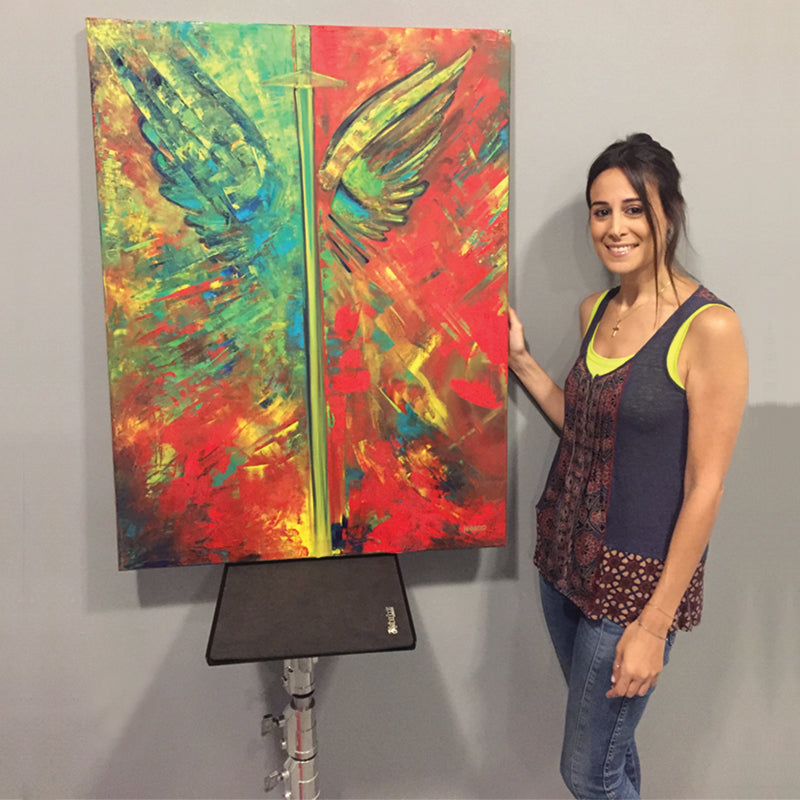 Deena Habboo and her artwork