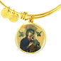Our Lady of Perpetual Help Luxury Bangle Bracelet