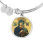 Our Lady of Perpetual Help Luxury Bangle Bracelet