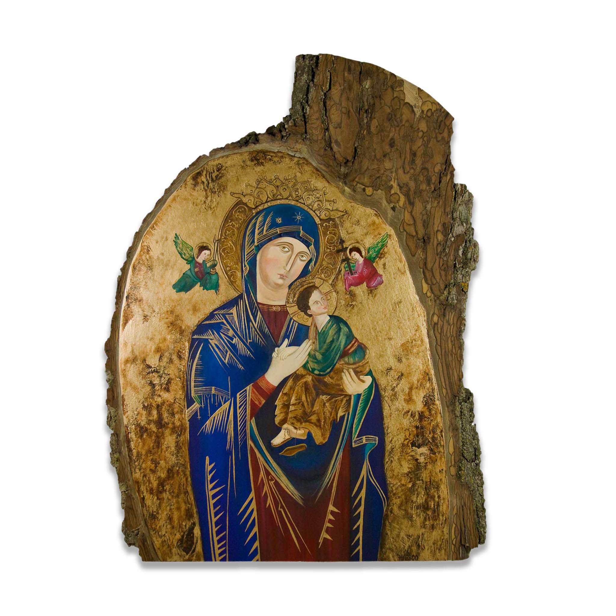 Our Lady of Perpetual Help | Original Painting – Habboo Art