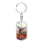 The Battle Cry of St. Michael the Archangel Swivel Keychain
