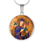 Our Lady of Perpetual Help Pendant Charm
