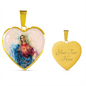 Immaculate Heart of Mary Pendant with Chain