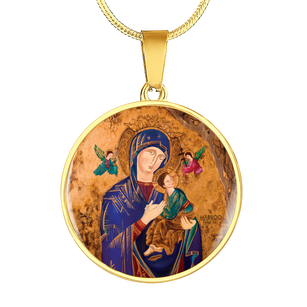 Our Lady of Perpetual Help Pendant Charm