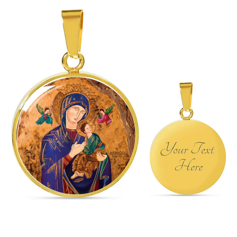 Our Lady of Perpetual Help Pendant Charm