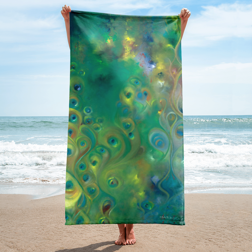 Peacock Splendor | Ornament of the Spirit Towel