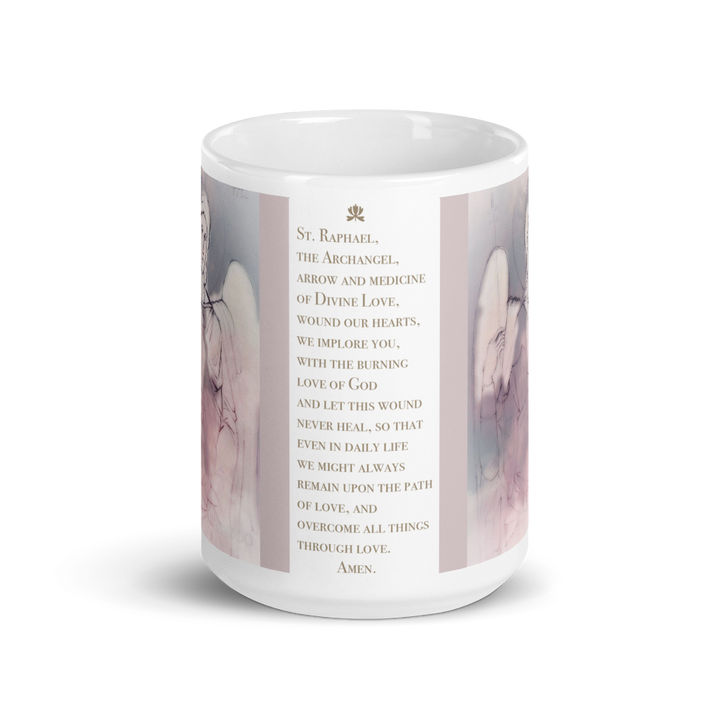 St. Raphael, the Archangel of Happy Meetings Ceramic Mug