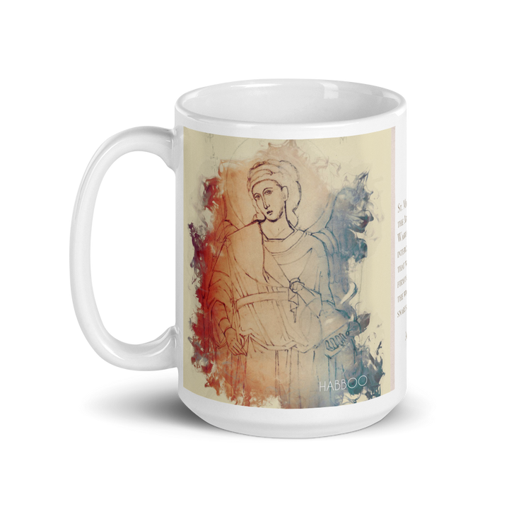 St. Michael the Archangel, Warrior of Light Ceramic Mug