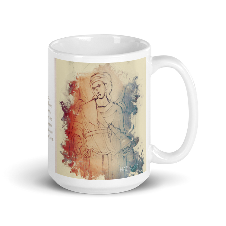 St. Michael the Archangel, Warrior of Light Ceramic Mug